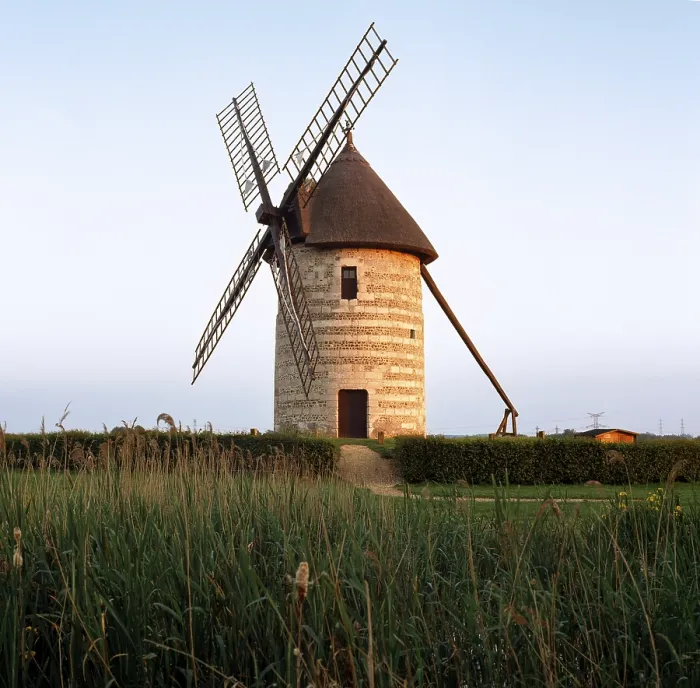 Framed Print : Hauville (Parc de Brotonne), windmill Framed Print : Hauville (Parc de Brotonne), windmill