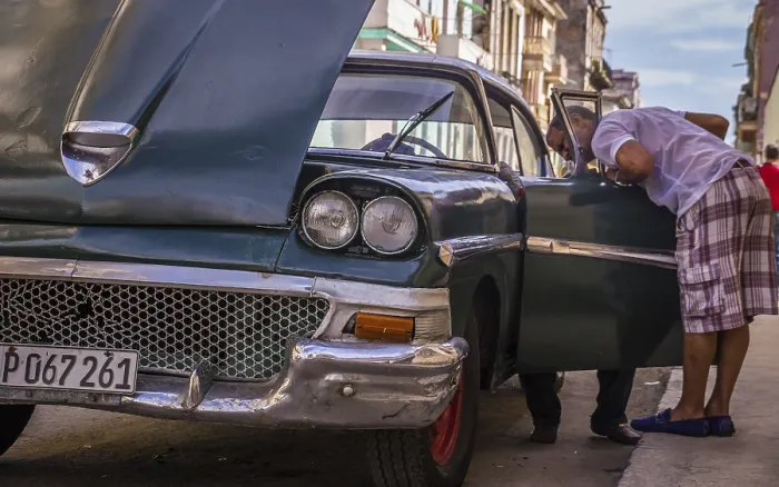 Framed Print : Havana, Cuba on December 23