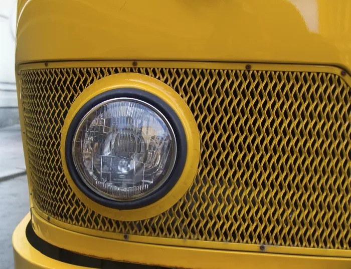 Framed Print : Headlight of a vintage car closeup from nostalgic past