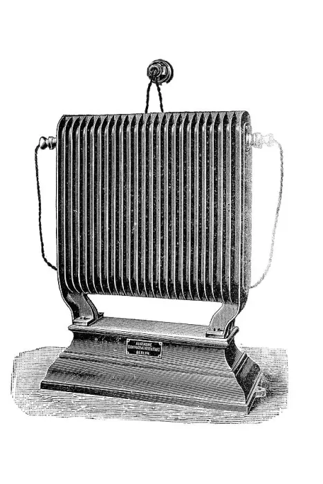 Framed Print : Heating stove, heating, heating plate of the public electricity company Framed Print : Heating stove, heating, heating plate of the public electricity company