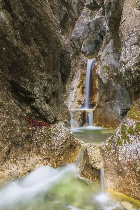 Framed Print : Heckenbach waterfall, The dripping eye of nature