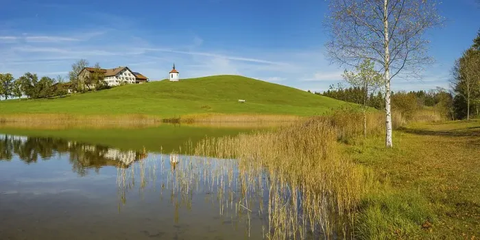 Framed Print : Hegratsrieder See, near Fuessen