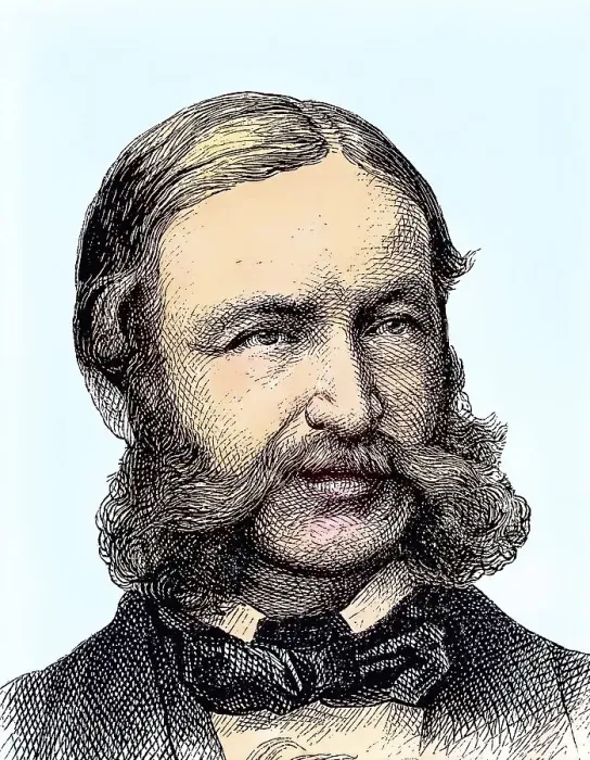 Framed Print : Heinrich Barth, 1821-1865, German African explorer and archaeologist Framed Print : Heinrich Barth, 1821-1865, German African explorer and archaeologist