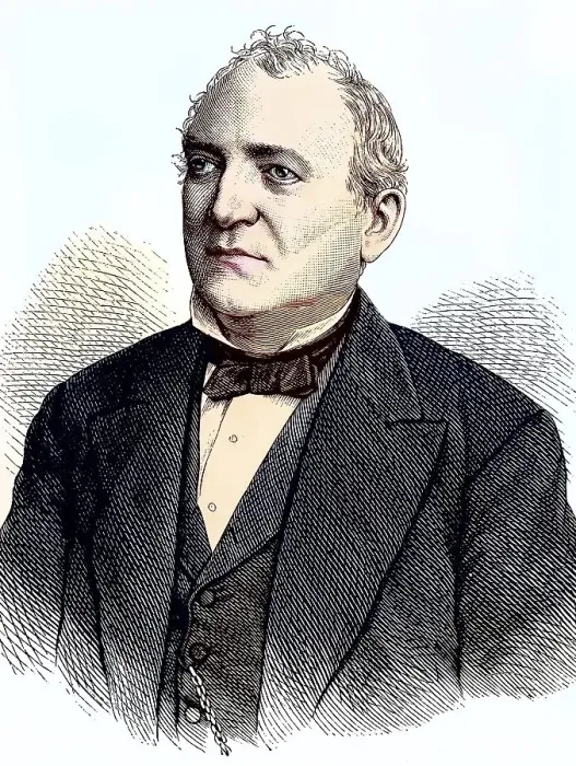 Framed Print : Heinrich Kruse, 1815, 1902, a German national journalist