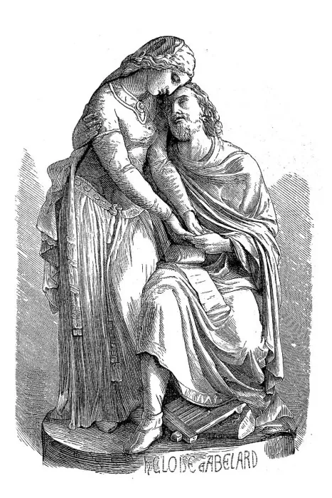 Framed Print : Heloise and Abaelard, Petrus, Abaelard and Heloise or The Writer and the Man Framed Print : Heloise and Abaelard, Petrus, Abaelard and Heloise or The Writer and the Man