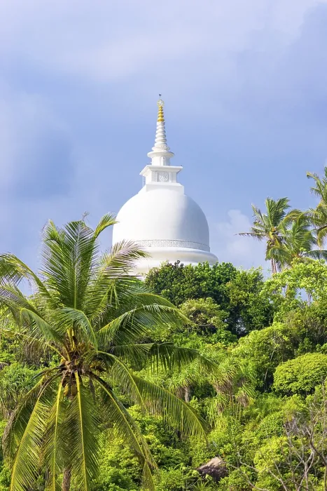 Framed Print : The hemispherical dome named Stupa Framed Print : The hemispherical dome named Stupa