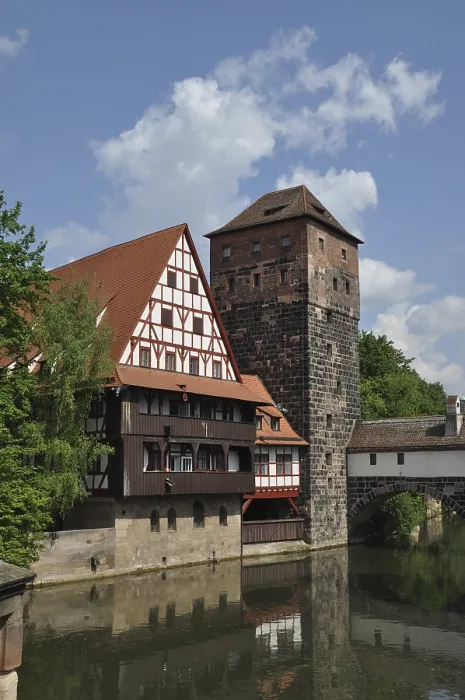 Framed Print : Henkersteg, Steg, Weinstadel, Weinstadl Framed Print : Henkersteg, Steg, Weinstadel, Weinstadl