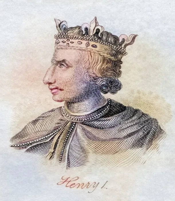 Framed Print : Henry I around 1068 / 1069, 1135 King of England from the book Crabbs Historical Dictionary from 1825 Framed Print : Henry I around 1068 / 1069, 1135 King of England from the book Crabbs Historical Dictionary from 1825