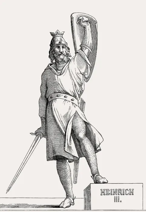 Framed Print : Henry III, called the Black or the Pious