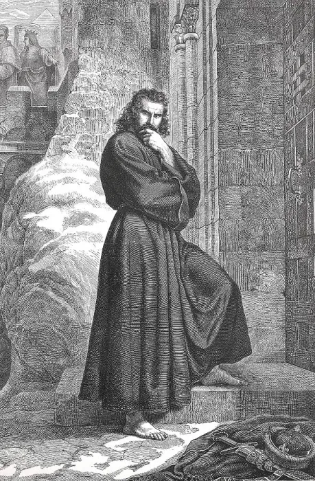 Framed Print : Henry IV Holy Roman Emperor at Canossa Framed Print : Henry IV Holy Roman Emperor at Canossa