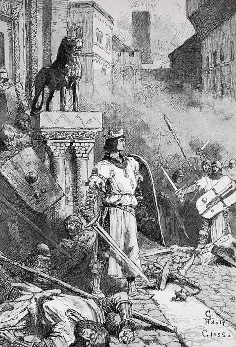 Framed Print : Henry V. 11 August 1081, 23 May 1125
