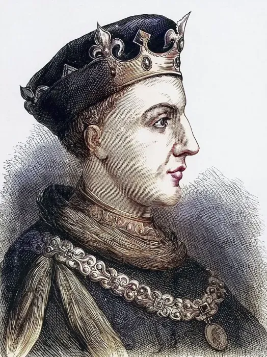 Framed Print : Henry V (1387-1422), King of England since 1413 Framed Print : Henry V (1387-1422), King of England since 1413