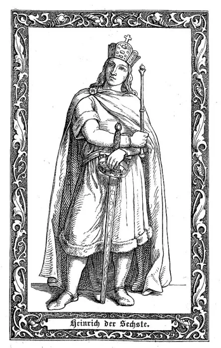 Framed Print : Henry VI, dynasty of the Hohenstaufen Framed Print : Henry VI, dynasty of the Hohenstaufen