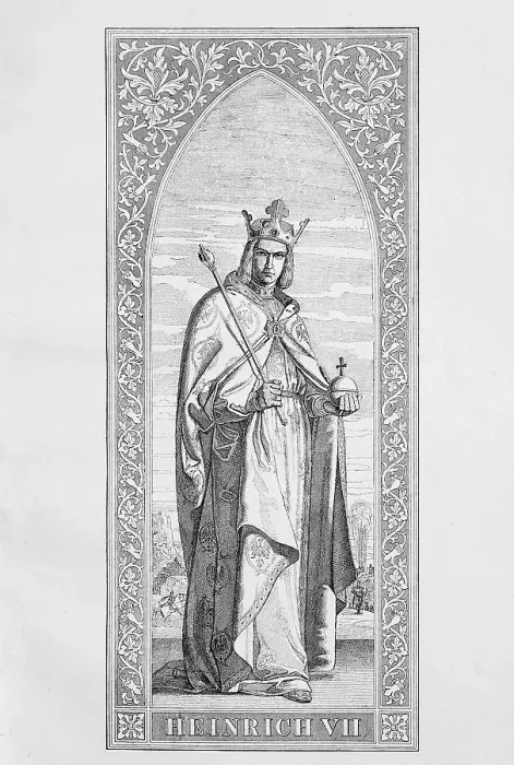 Framed Print : Henry VII (1278) (79) (24 August 1313) Framed Print : Henry VII (1278) (79) (24 August 1313)