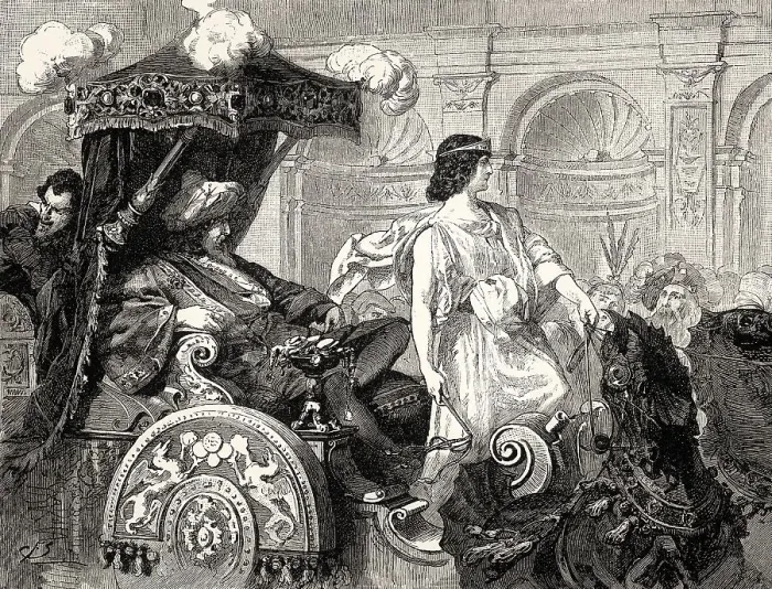 Framed Print : Herald, Boy-Charioteer, Florentine carnival Framed Print : Herald, Boy-Charioteer, Florentine carnival