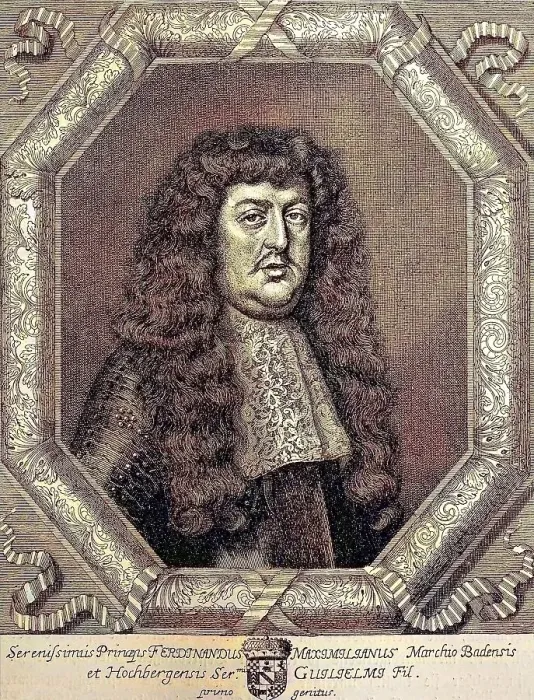 Framed Print : Hereditary Prince Ferdinand Maximilian of Baden