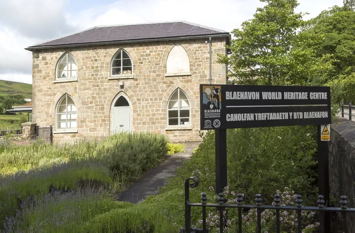 Framed Print : Heritage Centre building, Blaenavon World Heritage town