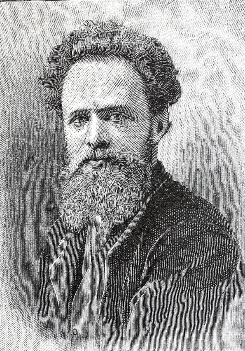 Framed Print : Hermann Baisch (born 12 July 1846)