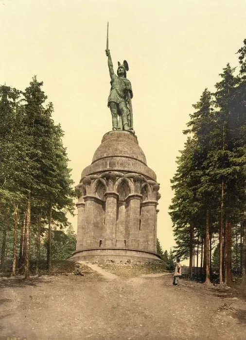 Framed Print : The Hermann Monument near Detmold Framed Print : The Hermann Monument near Detmold