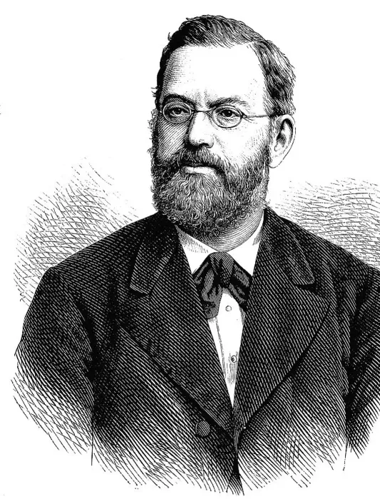 Framed Print : Hermann Schulze-Delitzsch, born Franz Hermann Schulze