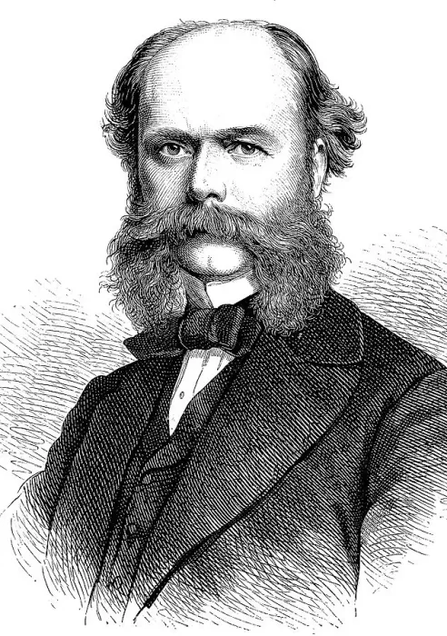 Framed Print : Hermann von Nostiz Wallwitz, 1825 - 1906