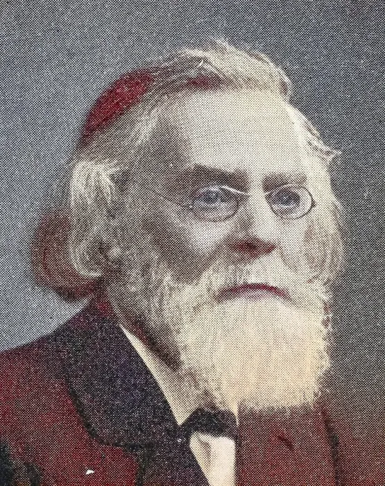 Framed Print : Heymann or Hermann Steinthal, 16 May 1823, 14 March 1899, was a German philologist and philosopher, Historical, digitally restored reproduction from a 19th century original