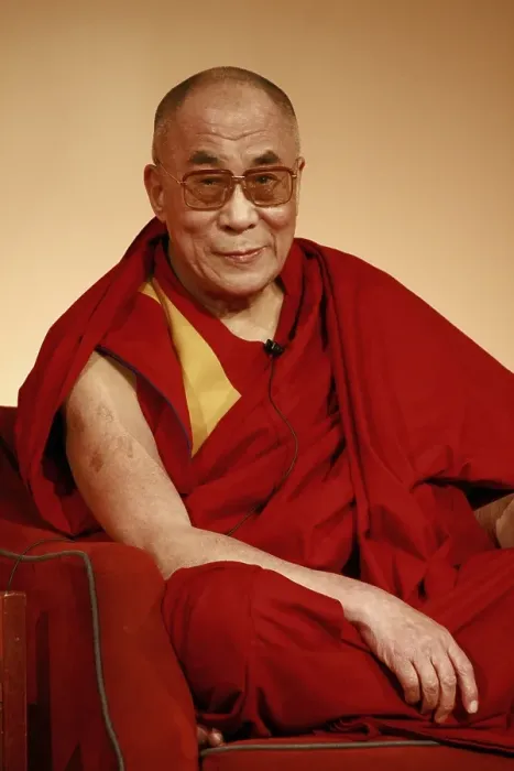 Framed Print : HH Dalai Lama at a press conference during his visit to Germany Framed Print : HH Dalai Lama at a press conference during his visit to Germany