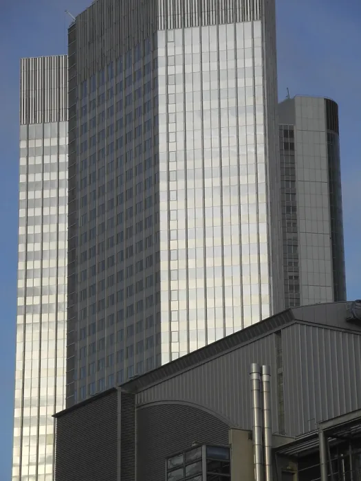 Framed Print : High-rise building, ECB, Frankfurt Framed Print : High-rise building, ECB, Frankfurt