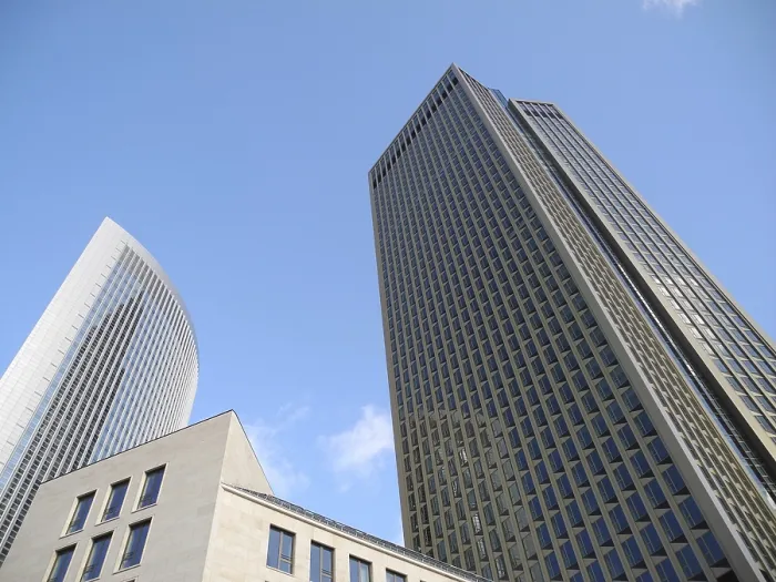 Framed Print : High-rise building, Frankfurt, skyscraper