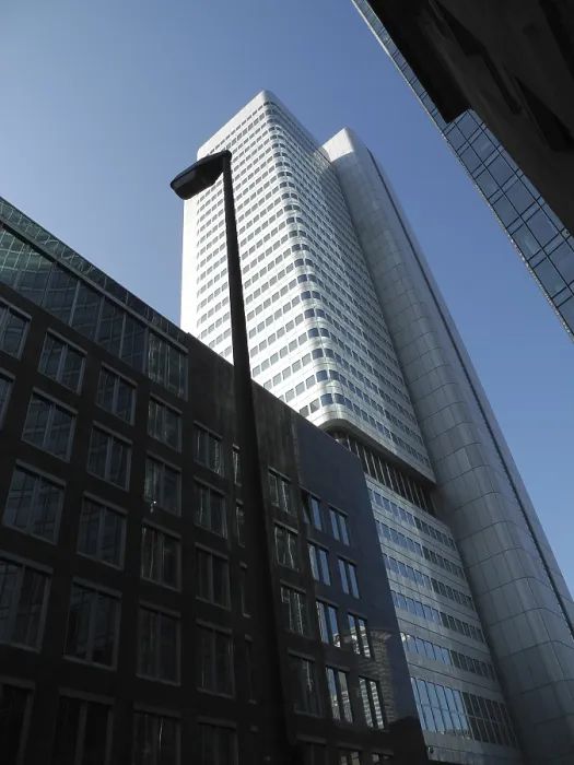 Framed Print : High-rise building, Frankfurt, skyscraper