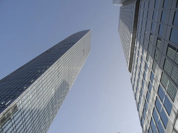 Framed Print : High-rise building, Frankfurt, skyscraper Framed Print : High-rise building, Frankfurt, skyscraper