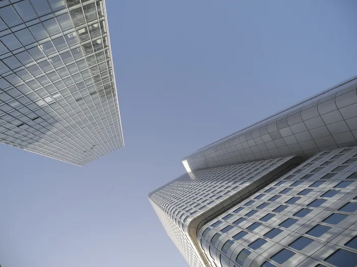 Framed Print : High-rise building, Frankfurt, skyscraper