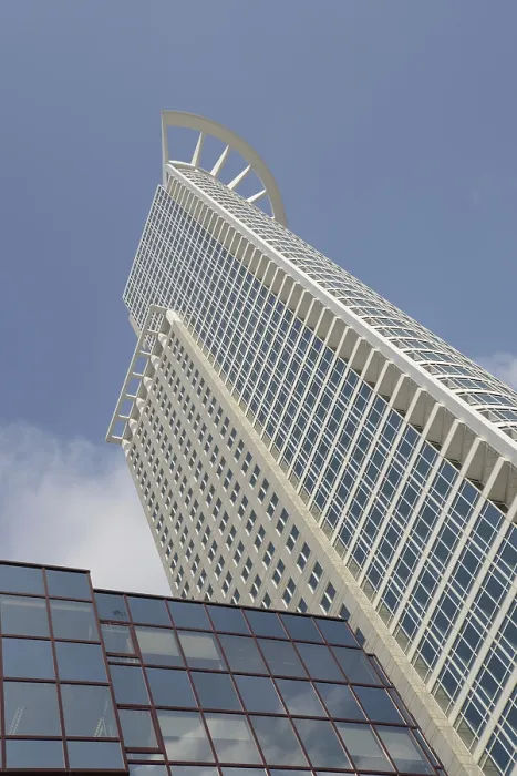 Framed Print : High-rise building, Frankfurt, skyscraper Framed Print : High-rise building, Frankfurt, skyscraper