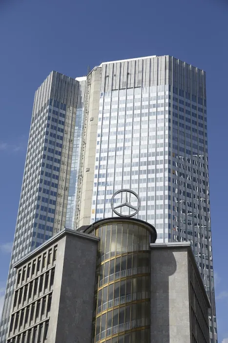 Framed Print : High-rise building, Frankfurt, skyscraper Framed Print : High-rise building, Frankfurt, skyscraper