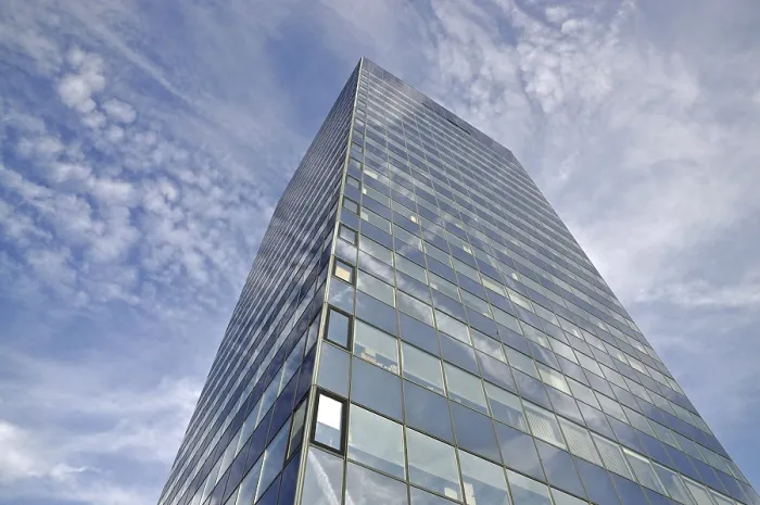 Framed Print : High-rise building, Frankfurt, skyscrapers