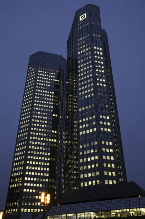 Framed Print : High-rise building, Frankfurt, skyscrapers
