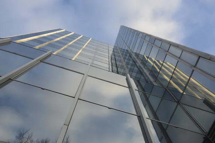 Framed Print : High-rise building, Frankfurt, skyscrapers