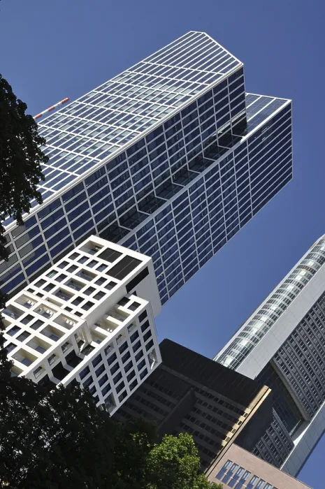 Framed Print : High-rise building, Frankfurt, skyscrapers