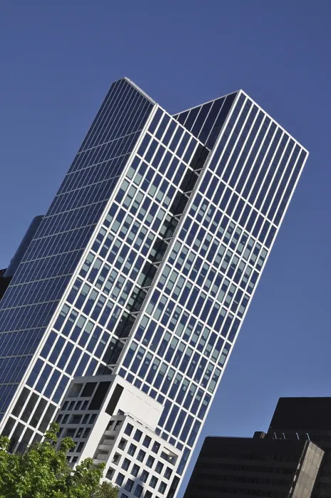 Framed Print : High-rise building, Frankfurt, skyscrapers