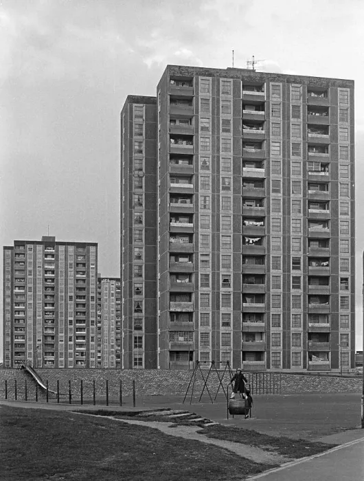Framed Print : High-rise buildings, Ballymun, Dublin Framed Print : High-rise buildings, Ballymun, Dublin