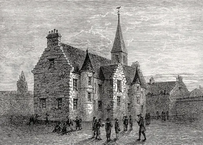 Framed Print : High School at Blackfriars Monastery