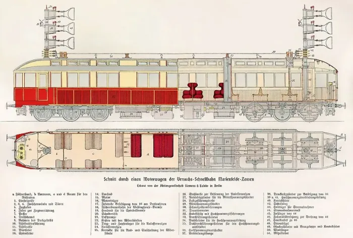 Framed Print : High-speed railcar by Siemens-Halske Framed Print : High-speed railcar by Siemens-Halske