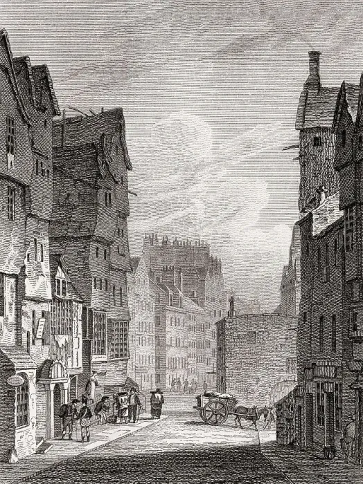 Framed Print : High Street from the Castle Parade Framed Print : High Street from the Castle Parade