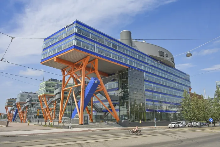 Framed Print : High Tech Center HTC, office building Framed Print : High Tech Center HTC, office building