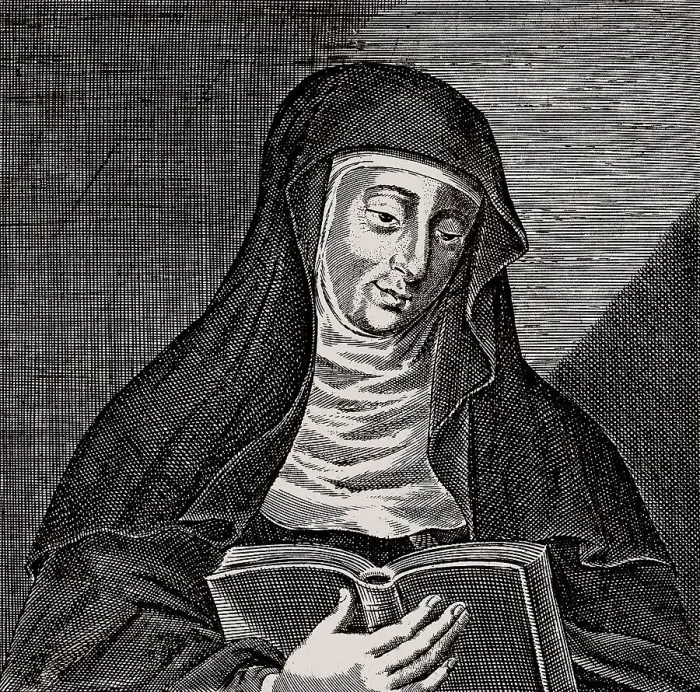 Framed Print : Hildegard of Bingen, 1098 - 1179 Framed Print : Hildegard of Bingen, 1098 - 1179