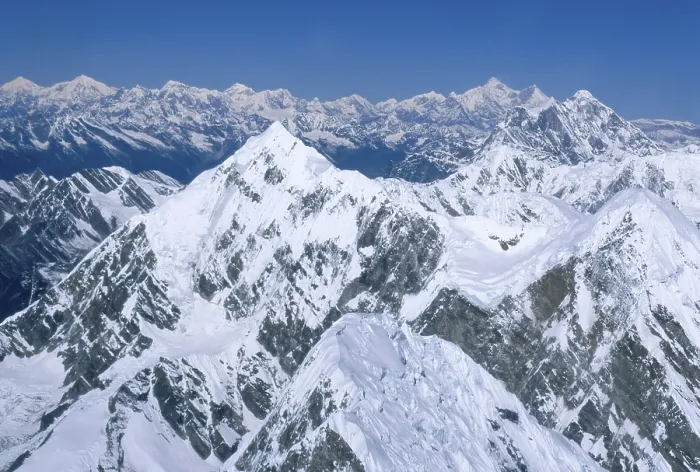 Framed Print : Himalayan range on everest, Katmandu, Nepal