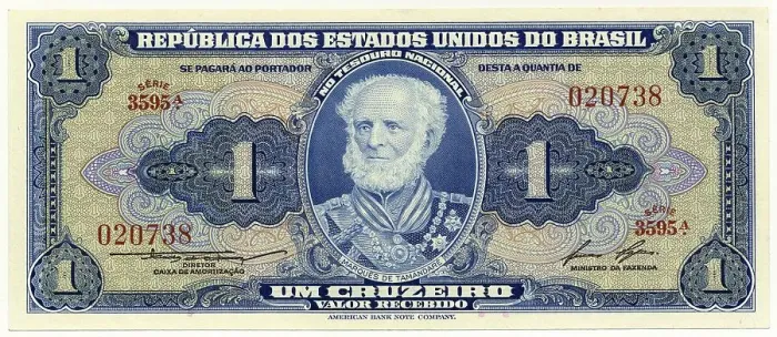 Framed Print : Historic banknote, 1 cruzeiro, image of Joaquim Marques Lisboa Framed Print : Historic banknote, 1 cruzeiro, image of Joaquim Marques Lisboa