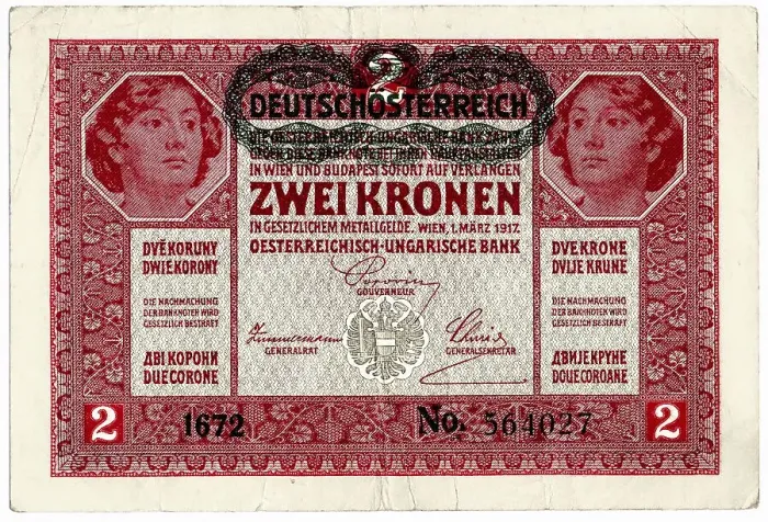 Framed Print : Historic banknote, Austria, German Empire Framed Print : Historic banknote, Austria, German Empire