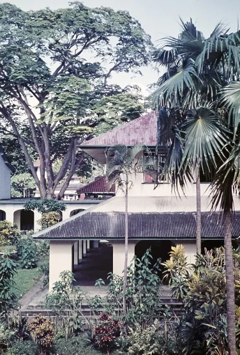 Framed Print : Historic buildings of Bishop Anstey High School, Port of Spain, Trinidad, around 1962 Framed Print : Historic buildings of Bishop Anstey High School, Port of Spain, Trinidad, around 1962