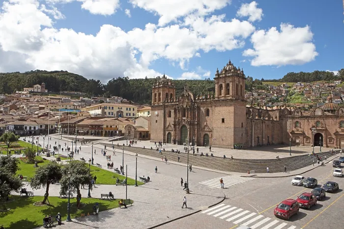 Framed Print : Historic Cathedral of Cusco or Cathedral Basilica of the Assumption of the Virgin Mary at Plaza de Armas Framed Print : Historic Cathedral of Cusco or Cathedral Basilica of the Assumption of the Virgin Mary at Plaza de Armas